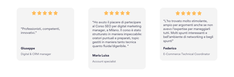 recensioni e e feddback avantgrade